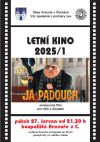 Název akce: Letní kino, datum akce: 27.06.2025 - pátek